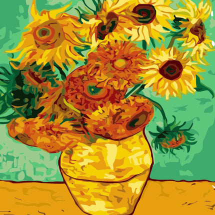 Sunflowers - Vincent Van Gogh - Paint by Numbers