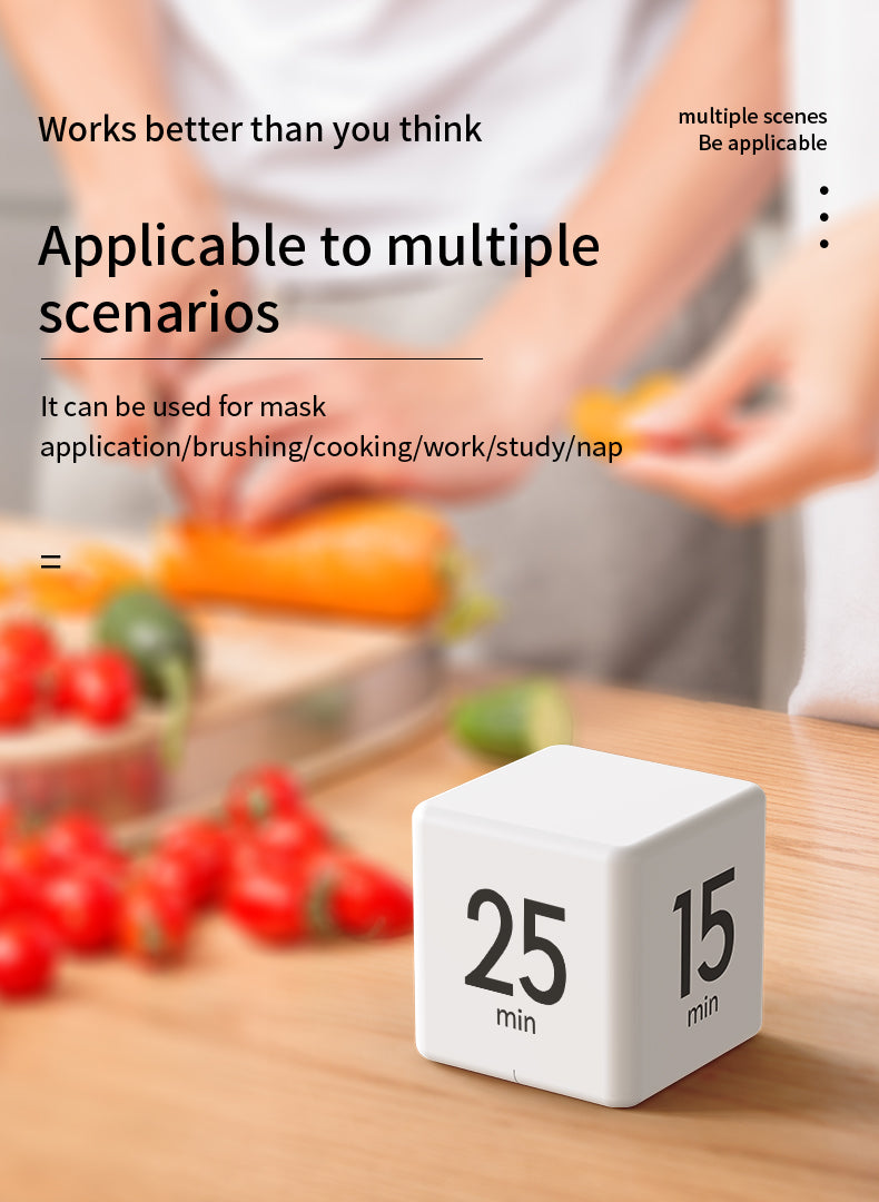 FlipCube Gravity Timer With LCD Display – Axis Buy