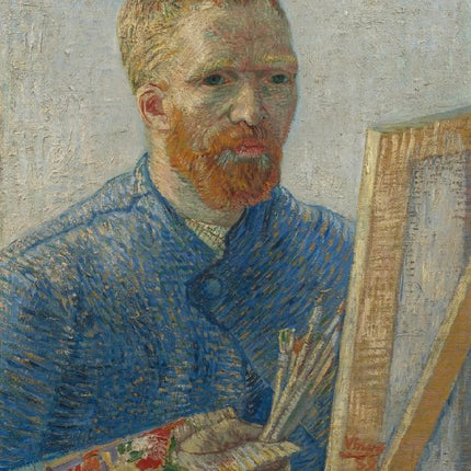 Self-Portrait as a Painter - Vincent Van Gogh - Paint by Numbers