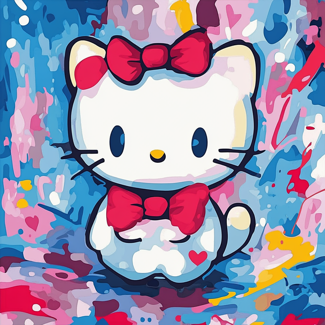 Hello Kitty - Charming - Paint by Numbers