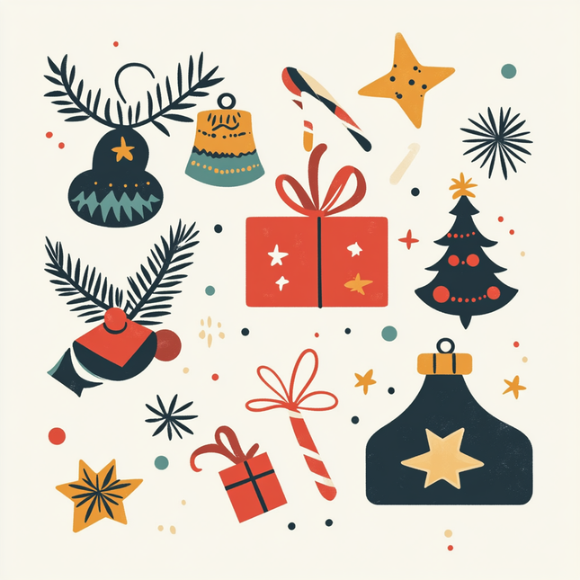Lucky Gifts & Holiday Cheer - Paint by Numbers