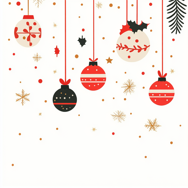 Christmas Decoration - Paint by Numbers