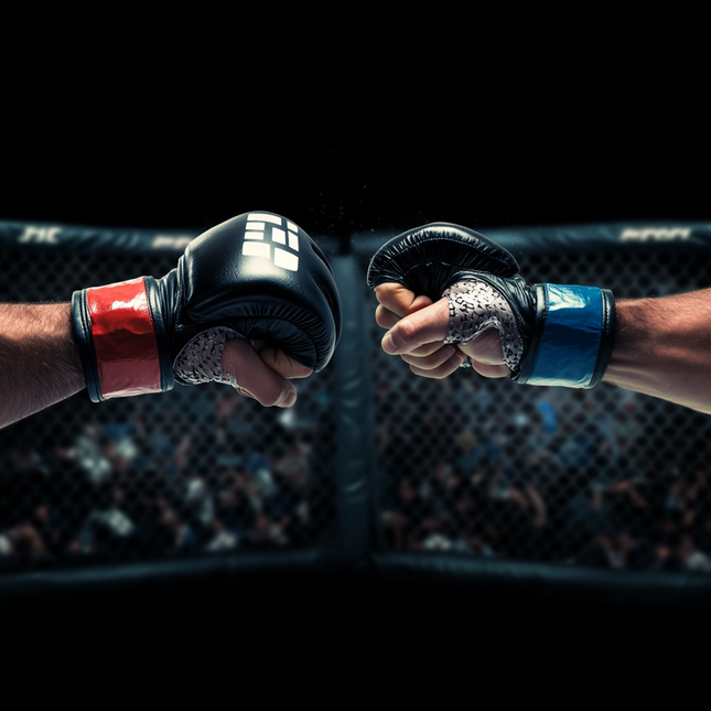 MMA Showdown - FIGHT FOCUS - Paint by Numbers
